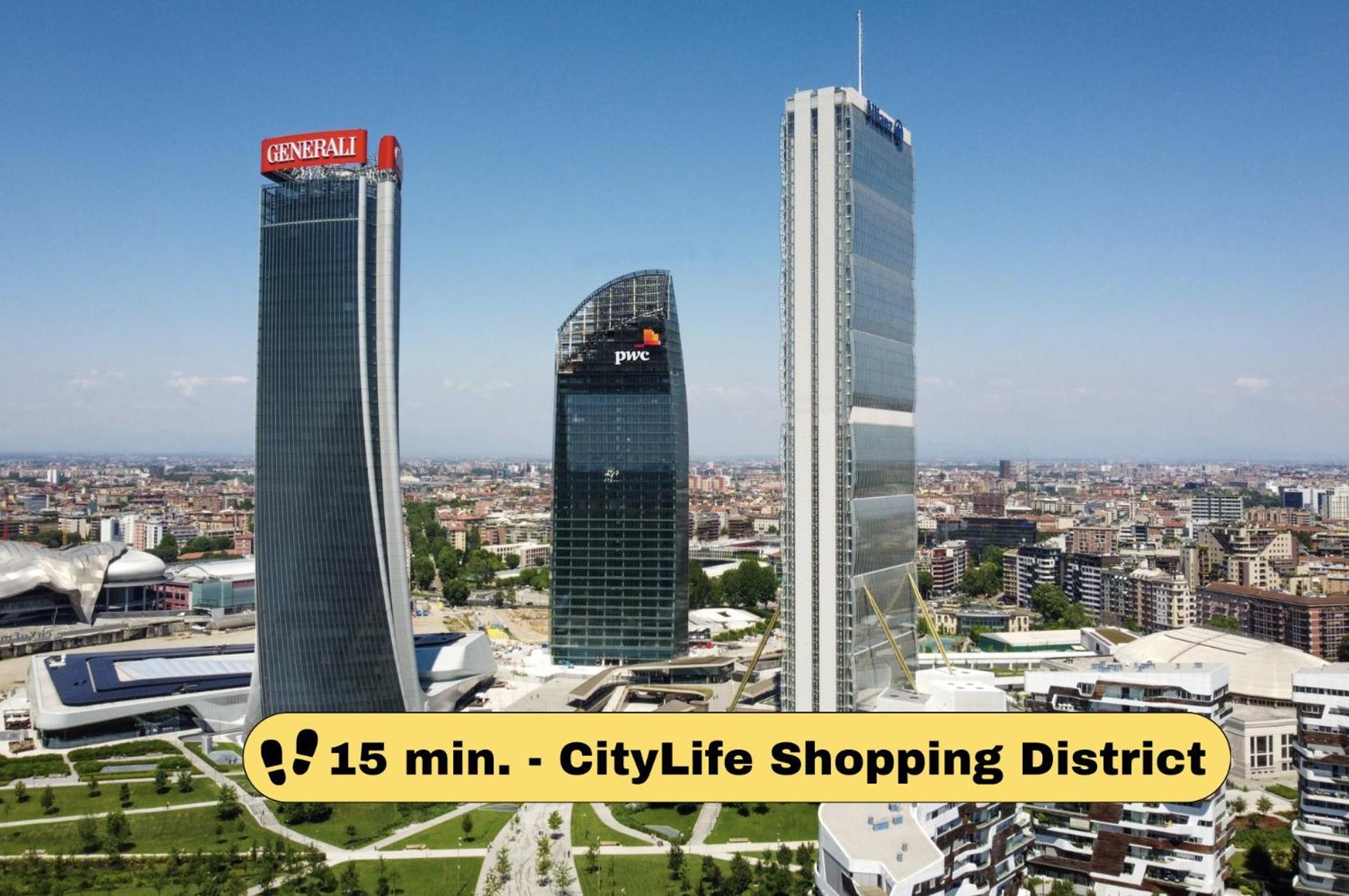 Appartamento 2 Bedroom - Buzzi Hospital, Sempione, Mico, 100mt Metrom5