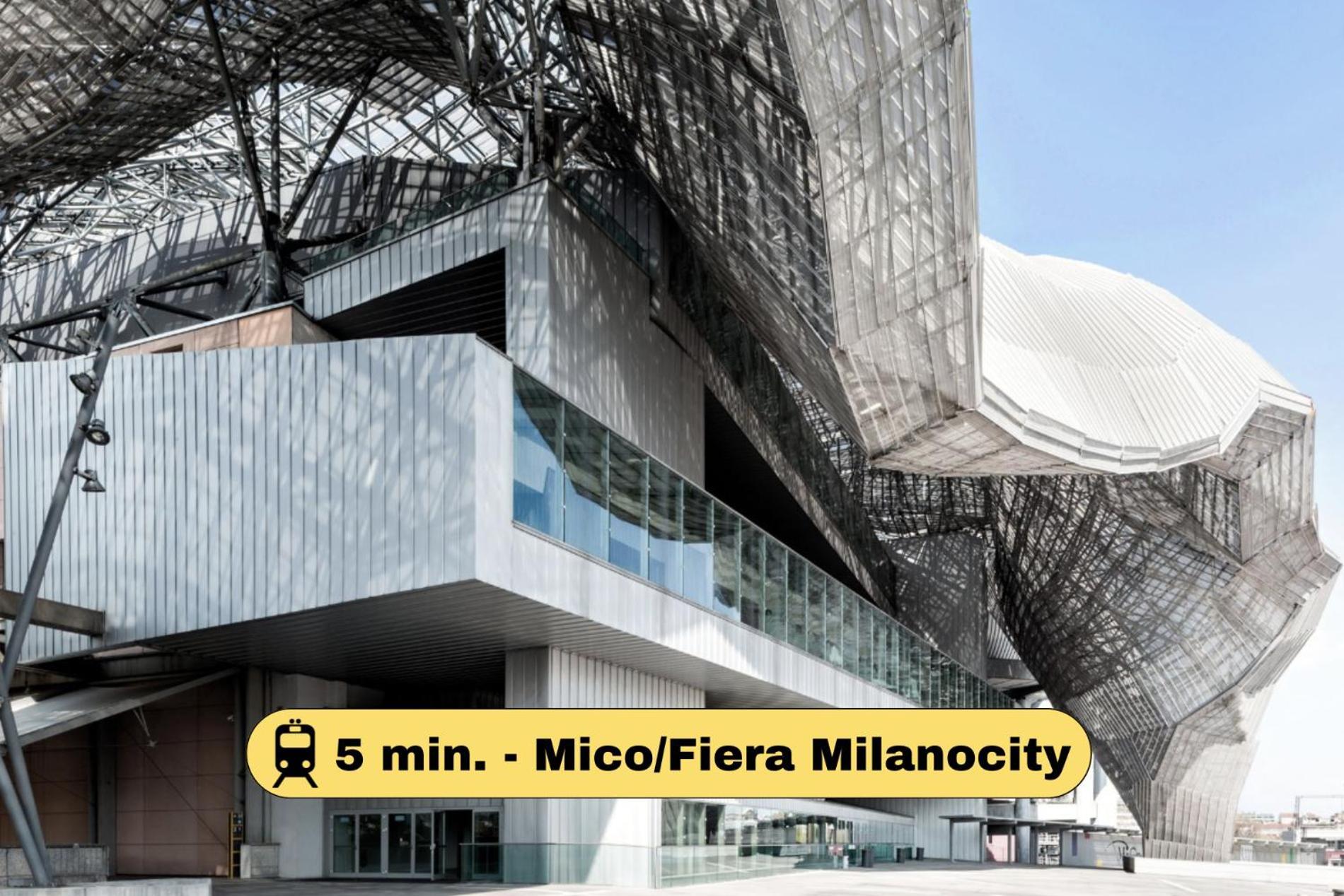 Appartamento 2 Bedroom - Buzzi Hospital, Sempione, Mico, 100mt Metrom5